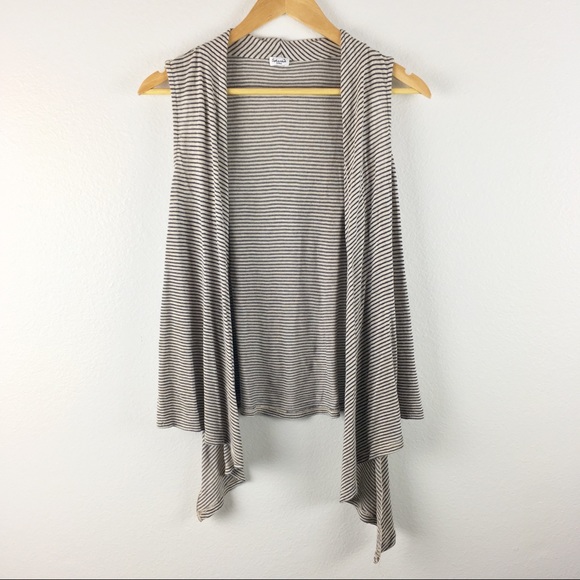 Anthropologie Tops - Splendid Anthropologie stripe cardigan vest boho